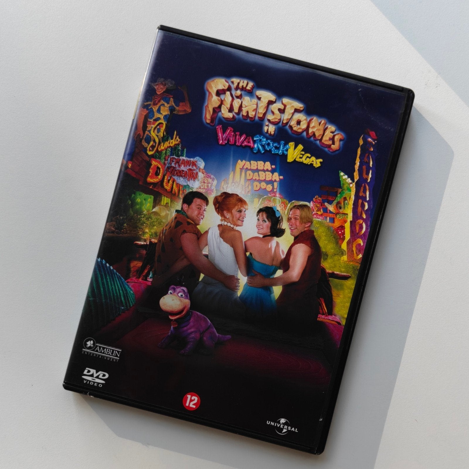 The Flinstones Viva Rock Vegas DVD, Avontuur, Alle leeftijden, Ophalen of Verzenden, Zo goed als nieuw