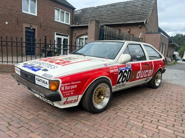 VW Sirocco Rally ombouw, Voorwielaandrijving, Stof, Zwart, 1 stoelen