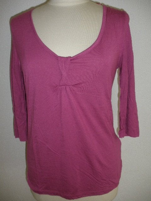 H&M t- shirt cyclaam roze lange mouw maat M - nieuw -, Kleding | Dames, H&M, Nieuw, Ophalen of Verzenden, Lange mouw