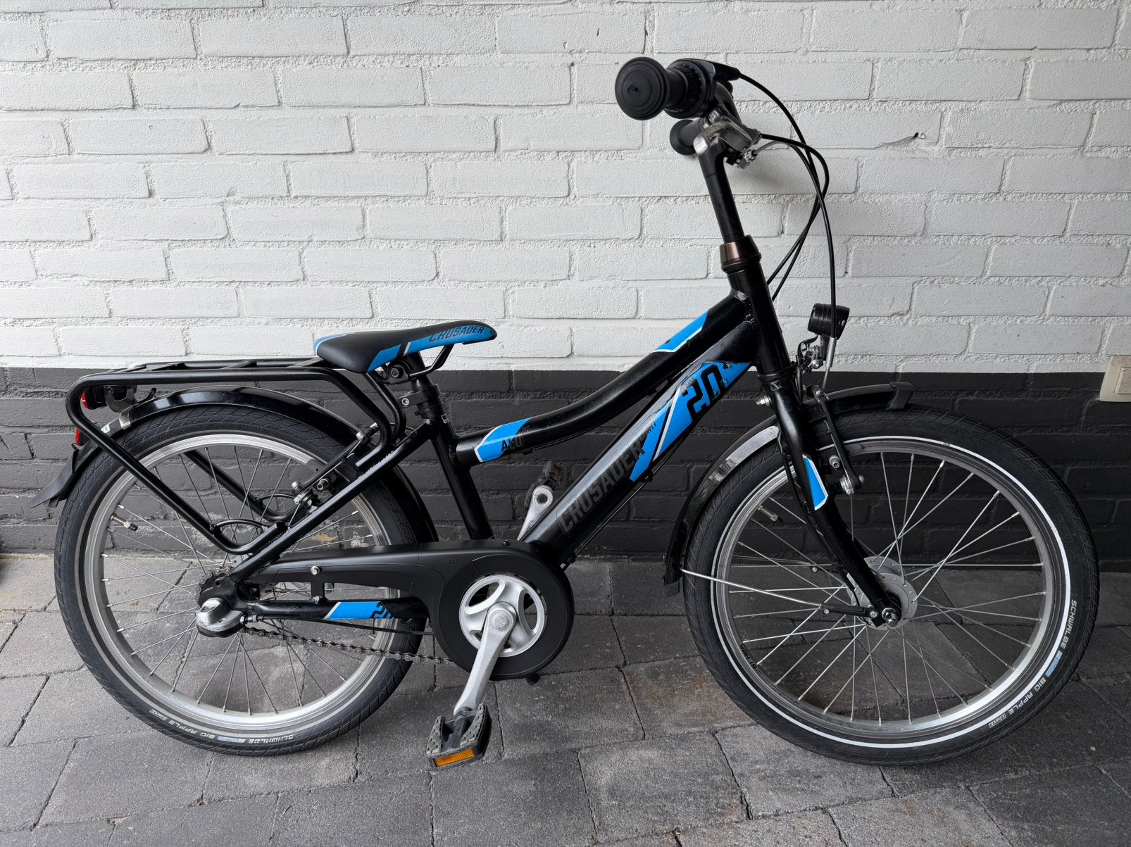 Jongensfiets 20 inch Puky Crusader, Ophalen, Zo goed als nieuw, 20 inch, Handrem