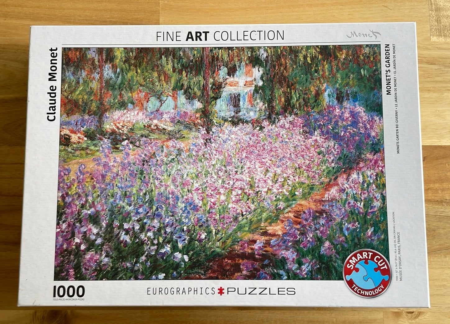 Claude Monet puzzel, Ophalen, 500 t/m 1500 stukjes, Nieuw, Legpuzzel