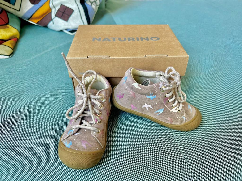 Naturino babyschoenen 23, Ophalen of Verzenden, Zo goed als nieuw, Meisje, Schoenen