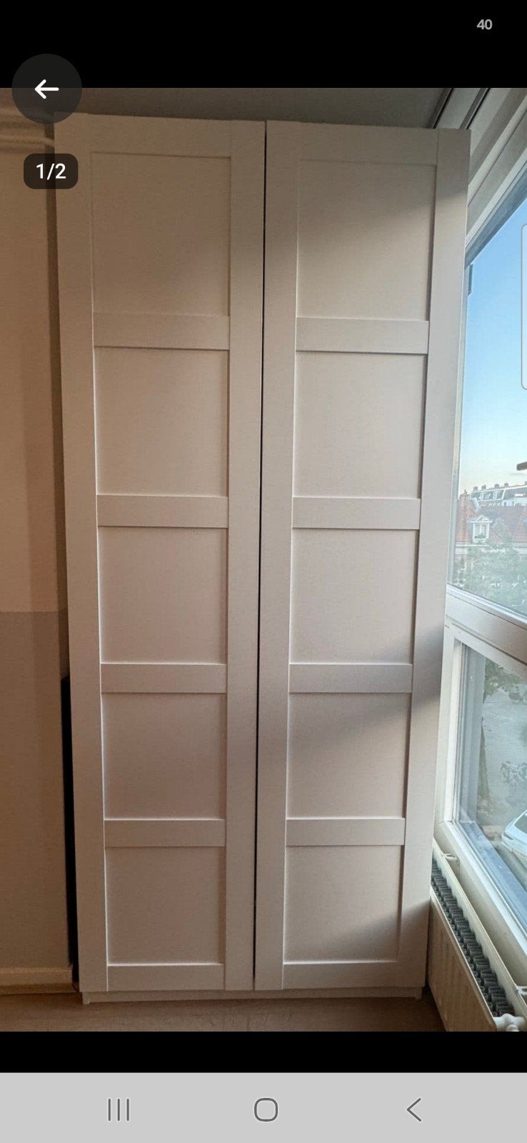 IKEA Pax met inrichting in zeer goede staat, Huis en Inrichting, 200 cm of meer, Zo goed als nieuw, 50 tot 75 cm, 50 tot 100 cm
