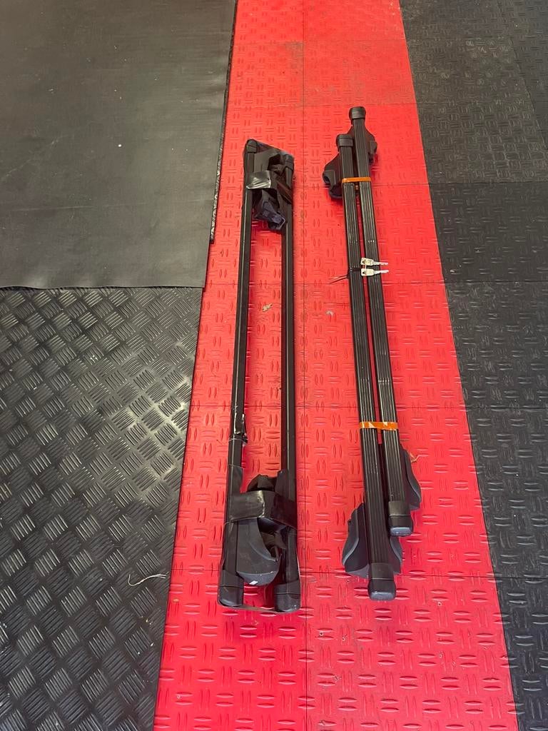 Thule dakdragers voor open dakrails, Auto diversen, Dakdragers, Ophalen, Gebruikt