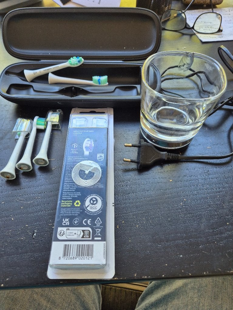 tandenborstels philips sonicare, Ophalen of Verzenden, Zo goed als nieuw, Opzetborstel