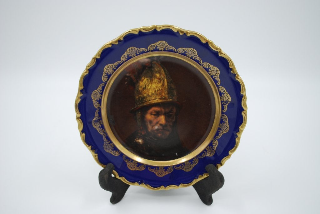 Sierbord Bavaria Waldershof Handarbeid 22 karaat goud, Antiek en Kunst, Ophalen of Verzenden