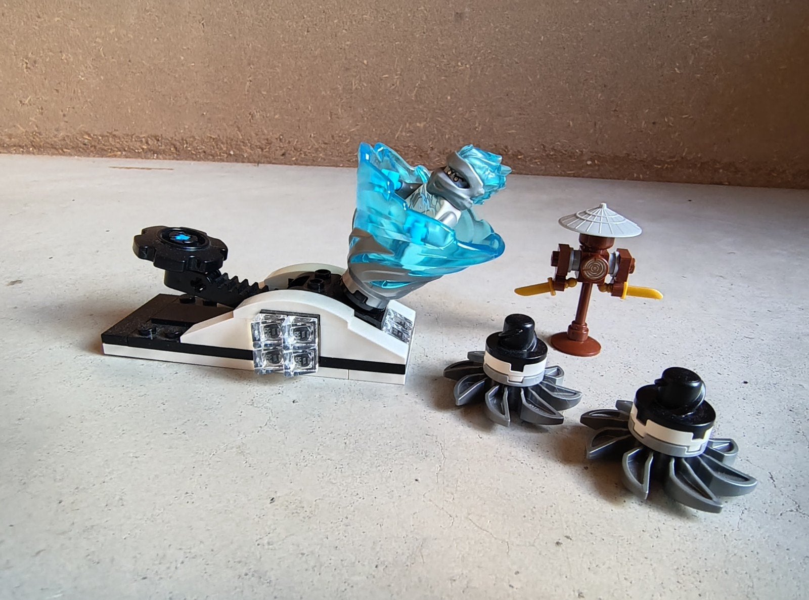 Lego ninjago spinjitzu slamzone 70683 compleet, Ophalen of Verzenden, Zo goed als nieuw