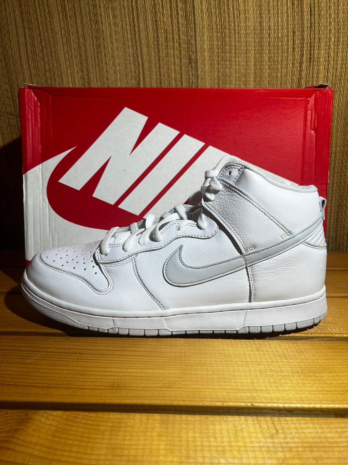 Nike Dunk High SP Pure Platinum maat 48,5, Wit, Nieuw, Ophalen of Verzenden, Sneakers of Gympen