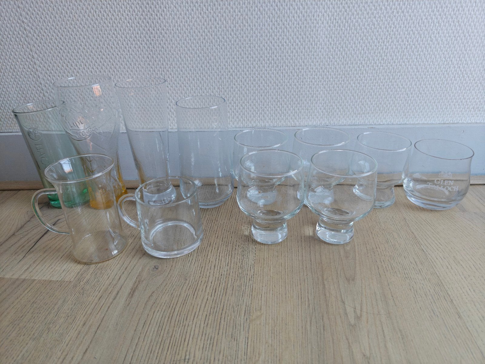 Diverse glazen, Ophalen, Glas, Overige stijlen, Glas of Glazen