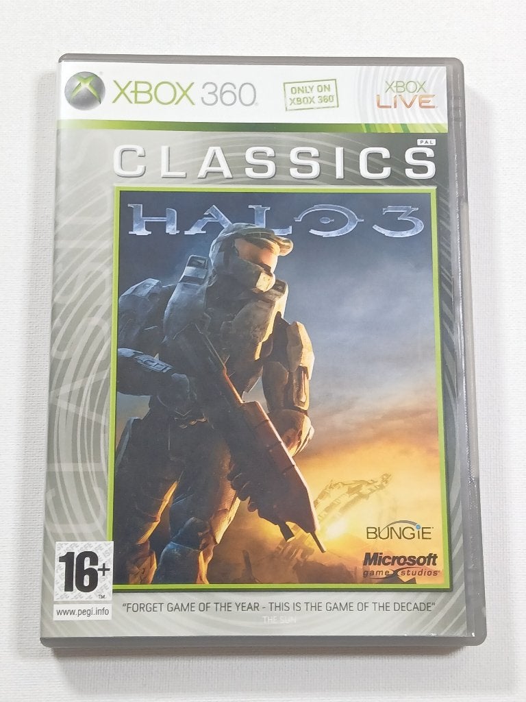 Halo 3 - Classics - XBOX 360 - PAL - Compleet - CIB, Gebruikt, Shooter, Microsoft, 3 spelers of meer