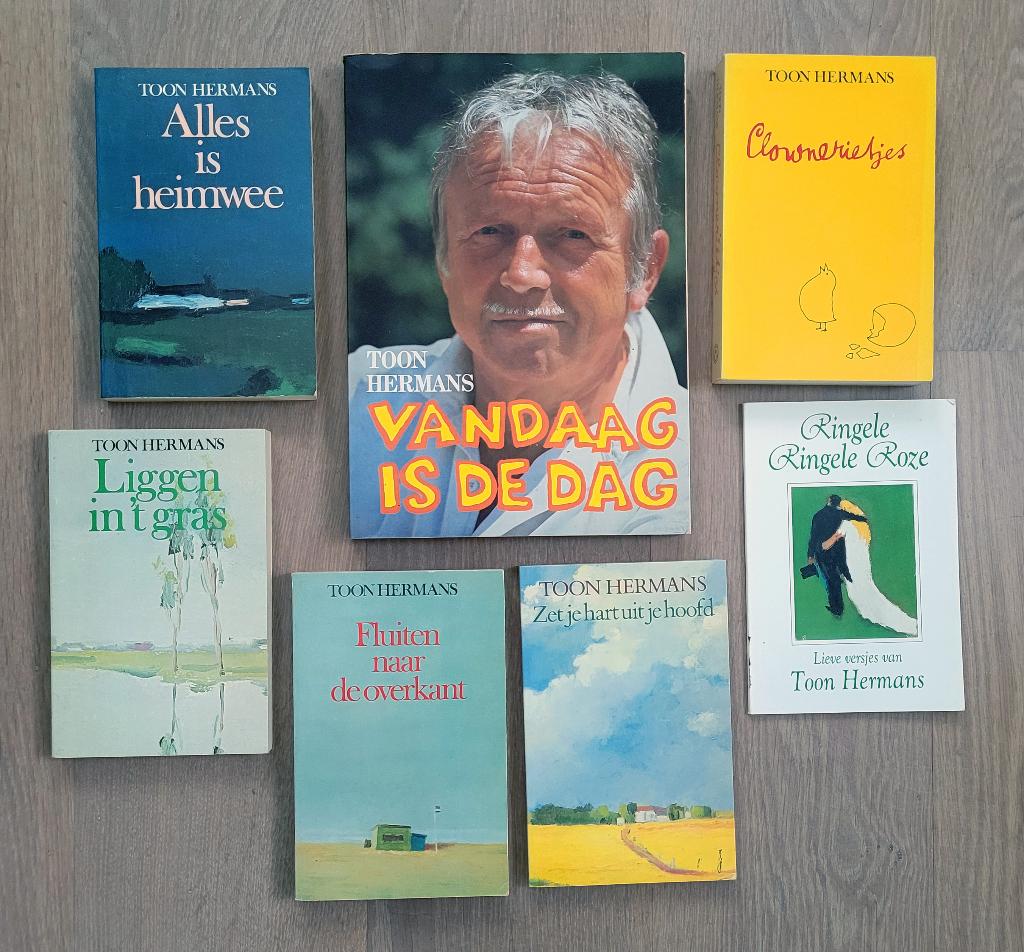 7 x Toon Hermans, Boeken, Ophalen of Verzenden, Zo goed als nieuw, Toon Hermans