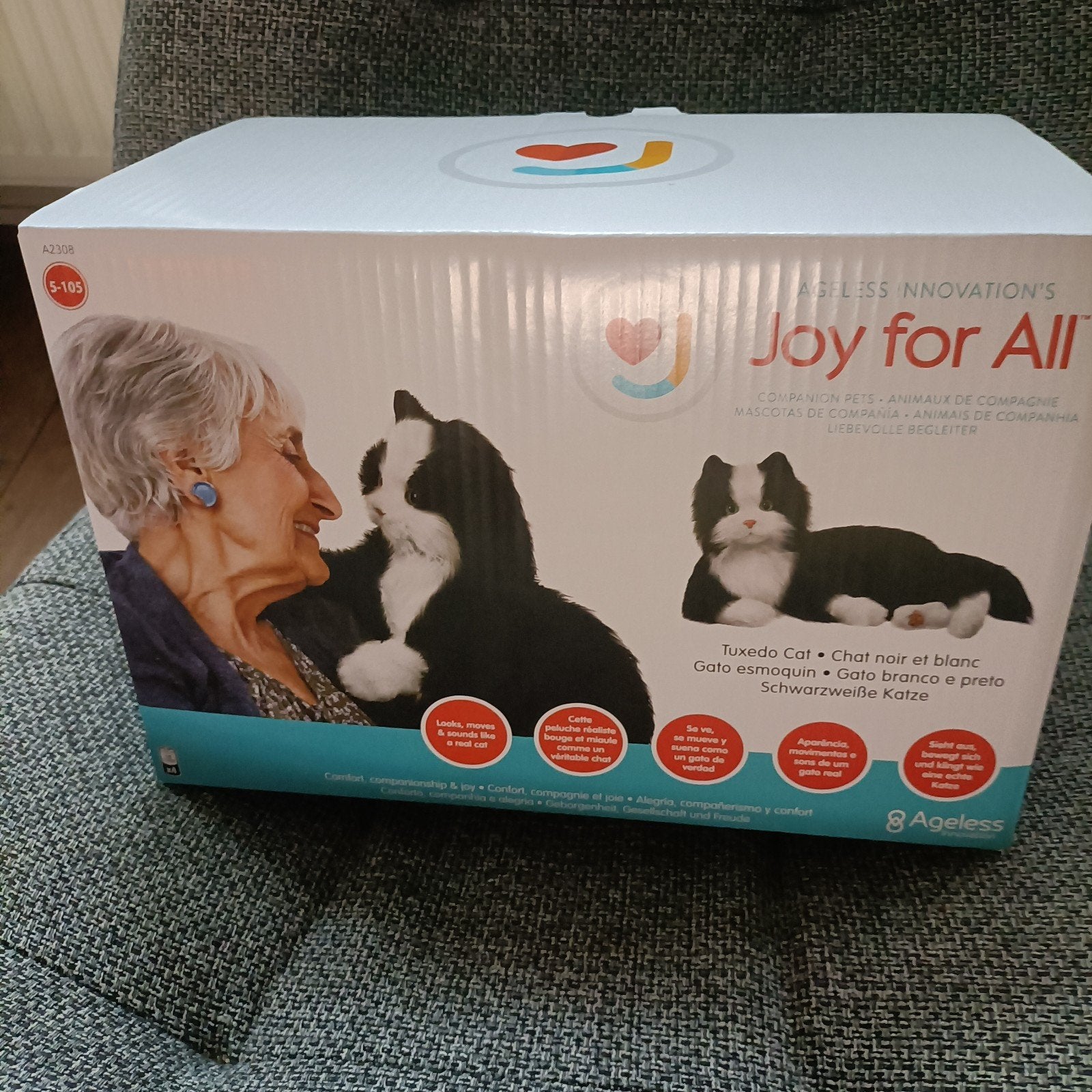 Robot kat, dementie, eenzaamheid, Ophalen of Verzenden, Zo goed als nieuw