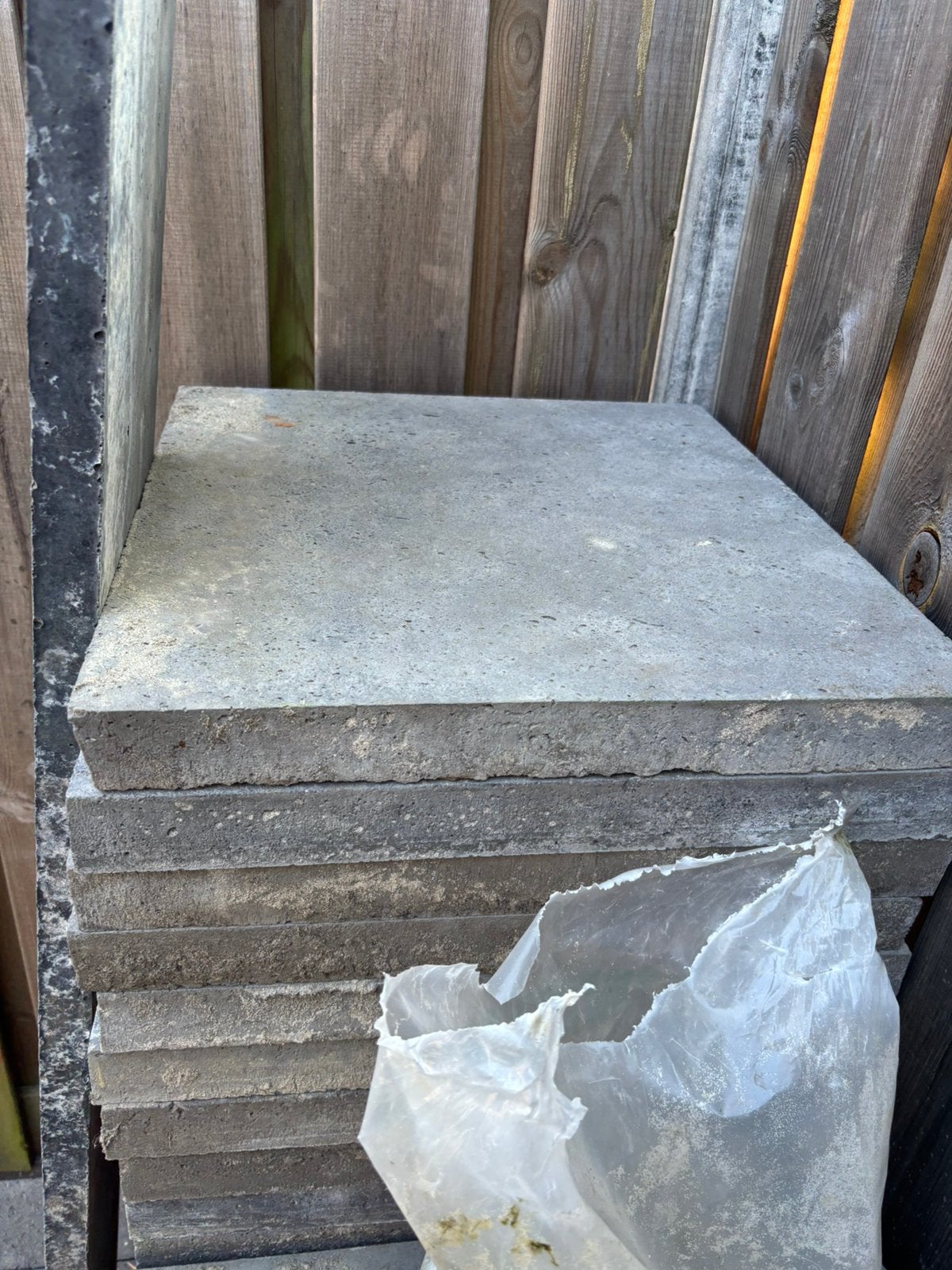 Schellevis tegels gratis af te halen, Tuin en Terras, Tegels en Klinkers, Gebruikt, Terrastegels, Beton, Ophalen