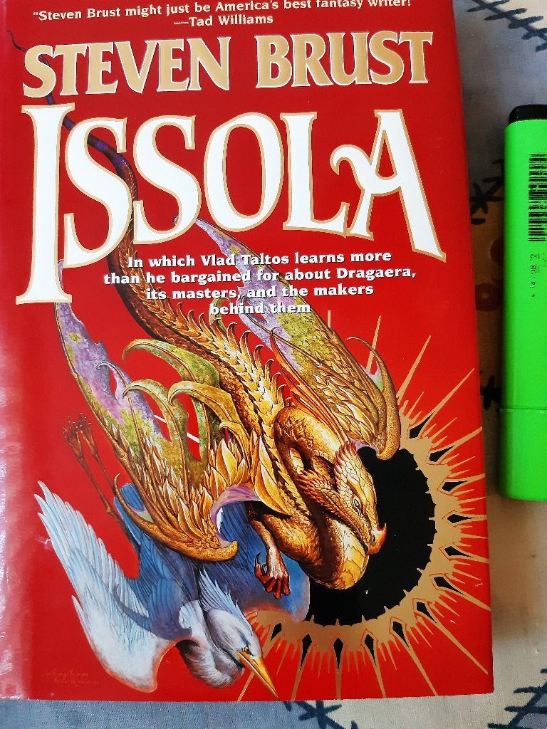 Steven brust:issola.hardcover 9780312859275.dragon., Ophalen, Gelezen, Steven Brust