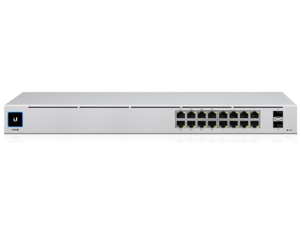 Ubiquiti UniFi Switch USW-16-PoE - 16-poorts PoE+ Gigabit Sw, Computers en Software, Netwerk switches, Ophalen of Verzenden, Gebruikt