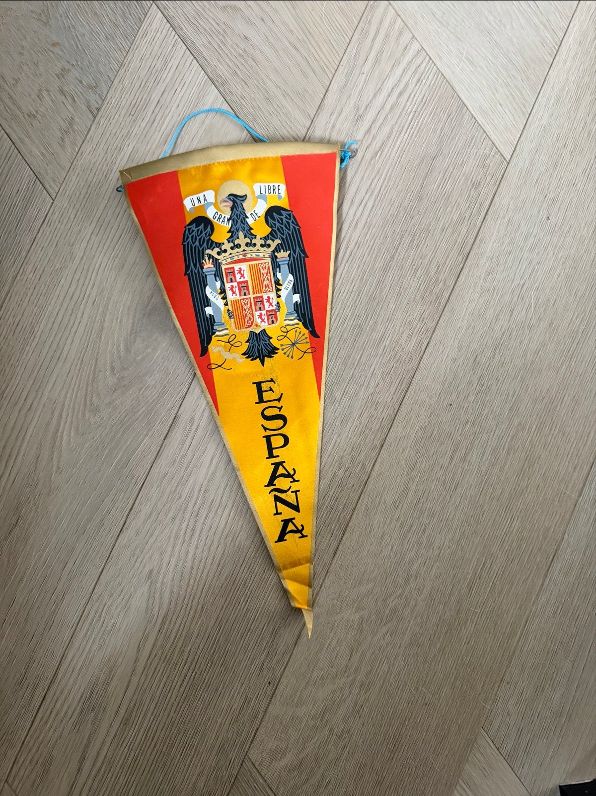 Antieke vlag  España una libre grande Margi-Madrid G-67, Ophalen of Verzenden