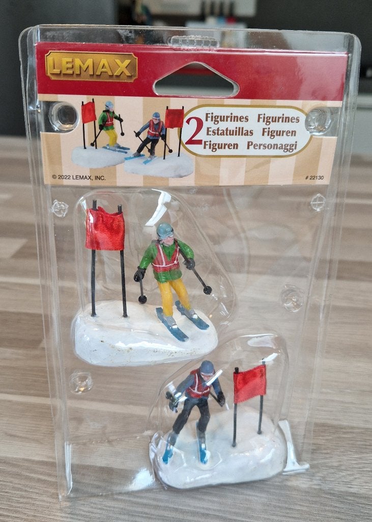 Lemax skiërs, Ophalen of Verzenden, Nieuw