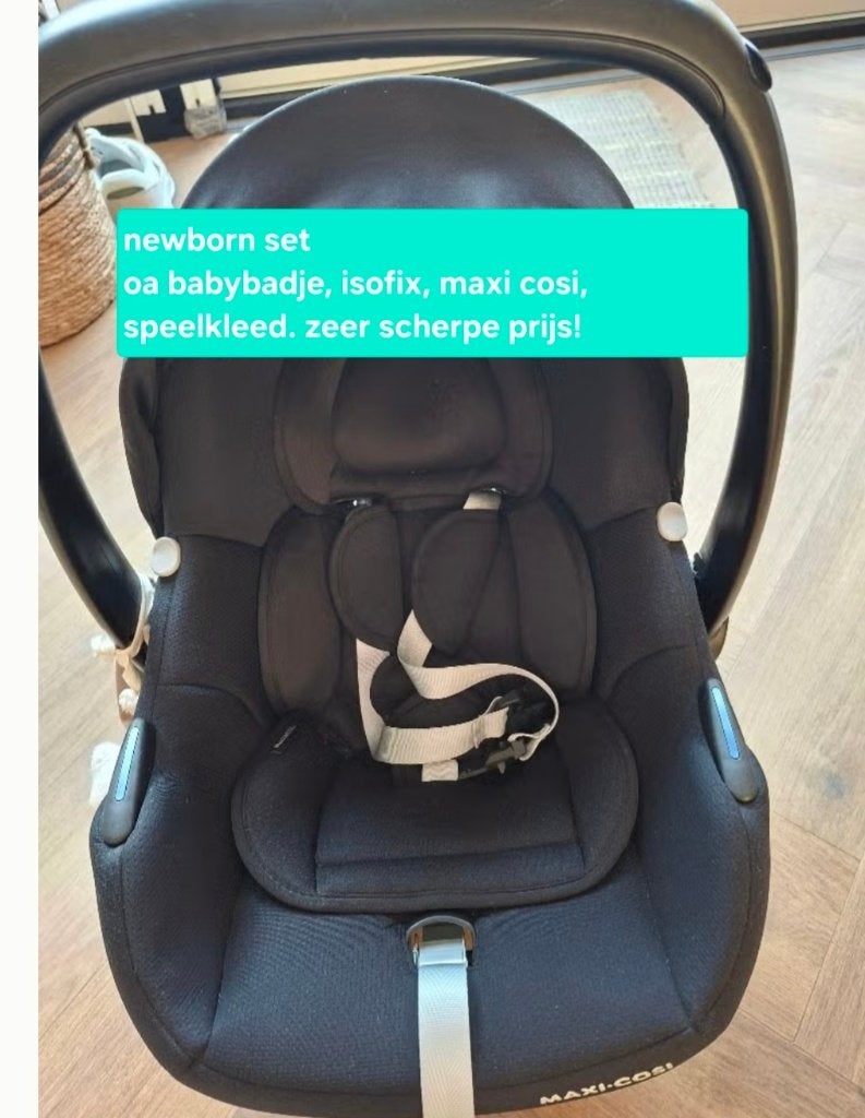 Newborn set, Ophalen, Zo goed als nieuw