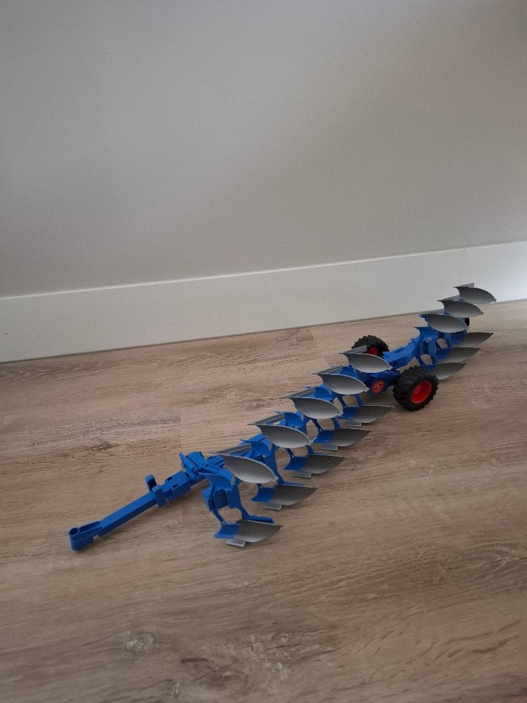 Bruder 8 schaar ploeg Lemken, Ophalen of Verzenden, Zo goed als nieuw