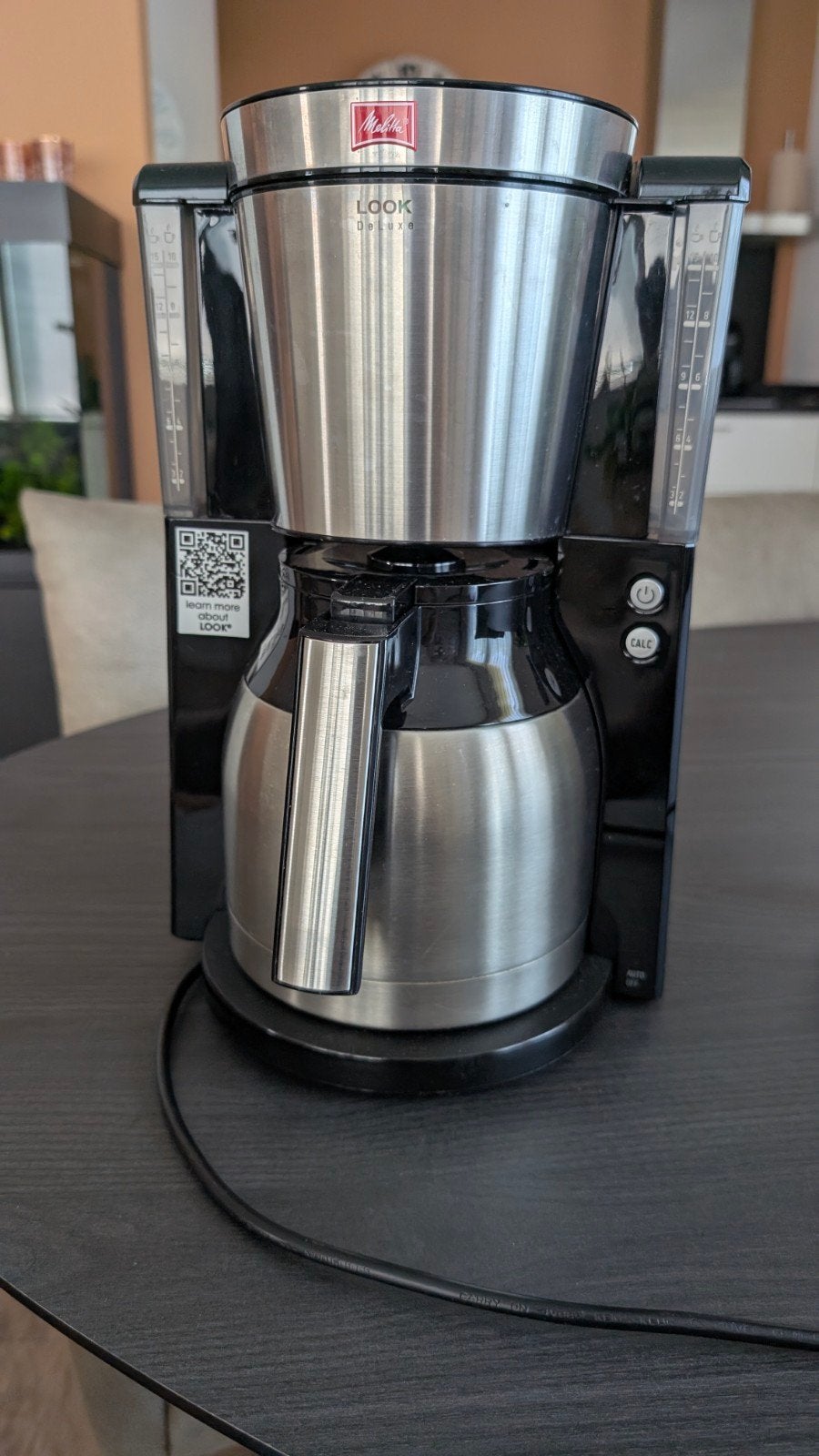 Filter koffiezetapparaat Melitta Look de Luxe, Witgoed en Apparatuur, Koffiezetapparaten, Ophalen, Overige modellen, 10 kopjes of meer