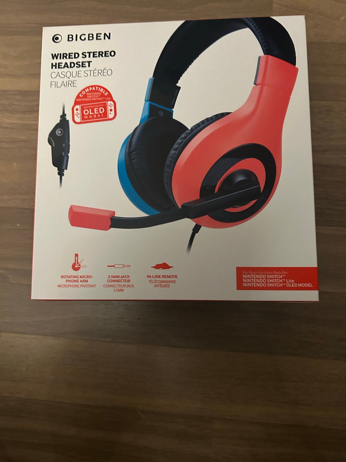 Bigben Wired Stereo Headset voor Nintendo Switch, Ophalen of Verzenden, Zo goed als nieuw