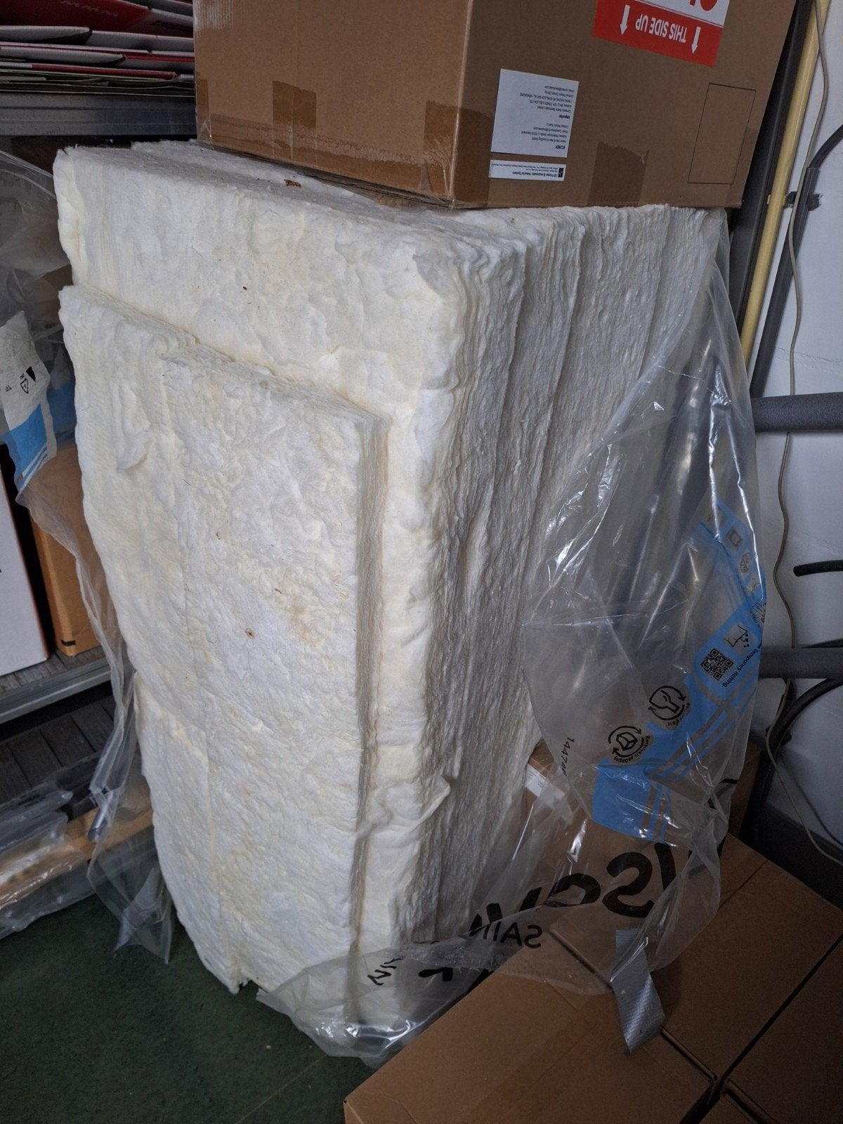 Isover 45mm isolatie 12,5 stuks. Nieuw., Ophalen, Nieuw, Glaswol, 15 m² of meer
