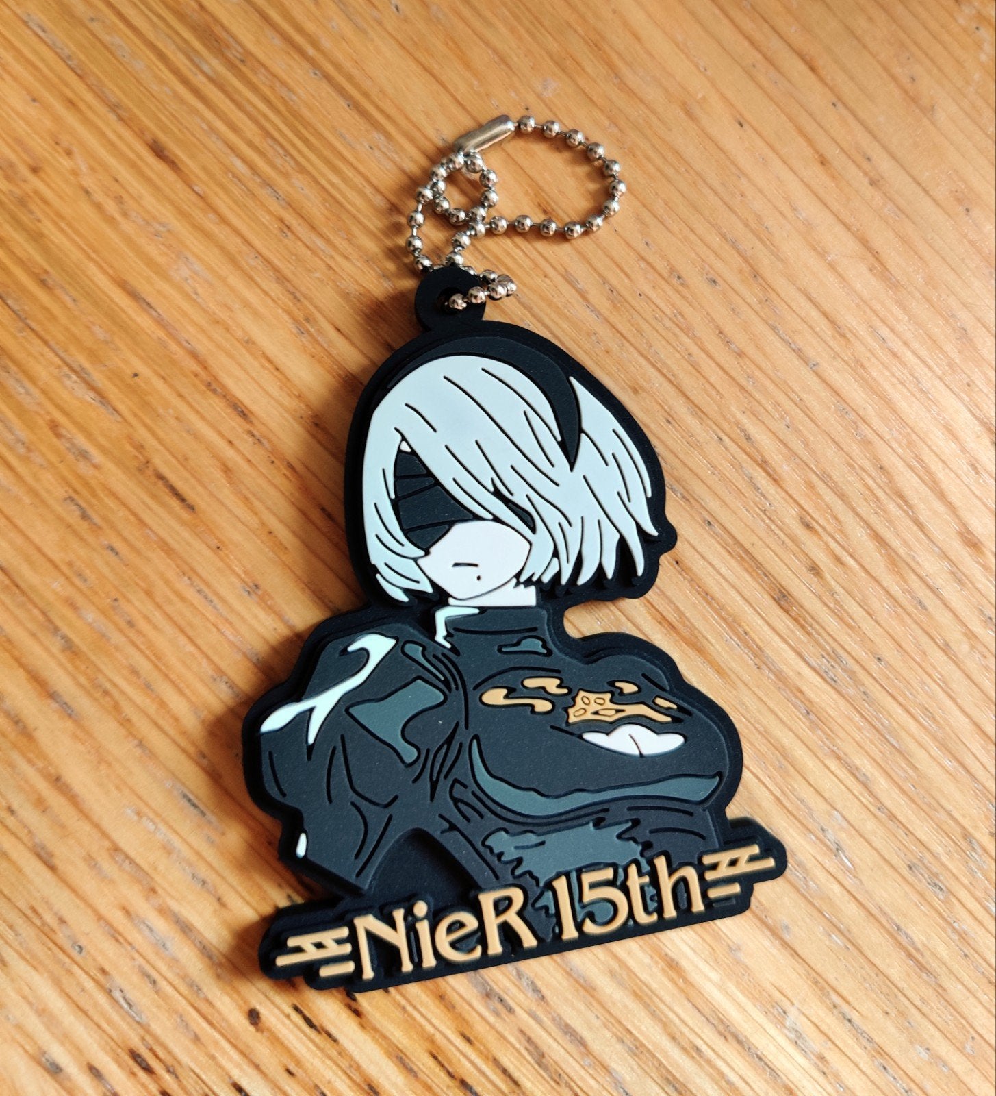 Nier Automata 2B keychain anime figure, Ophalen of Verzenden, Nieuw, Knuffel of Figuurtje