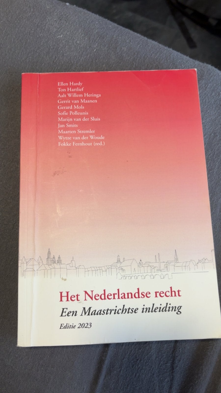 Het Nederlandse recht - Een Maastrichtse inleiding (2023), Ophalen of Verzenden, Alpha, Zo goed als nieuw, HBO