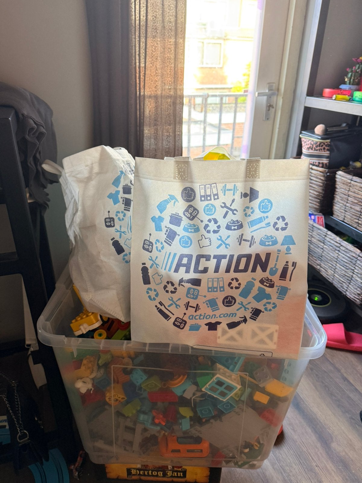 Partij duplo, Kinderen en Baby's, Ophalen, Zo goed als nieuw, Duplo, Meerdere sets