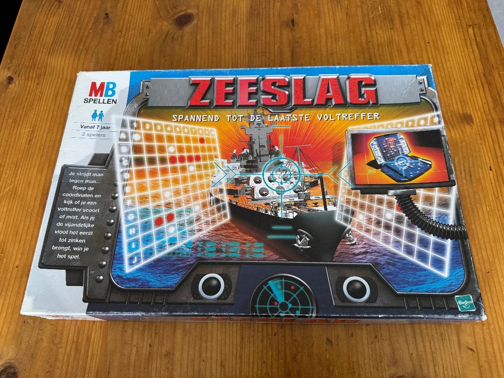 Zeeslag bordspel, Ophalen, Gebruikt, MB