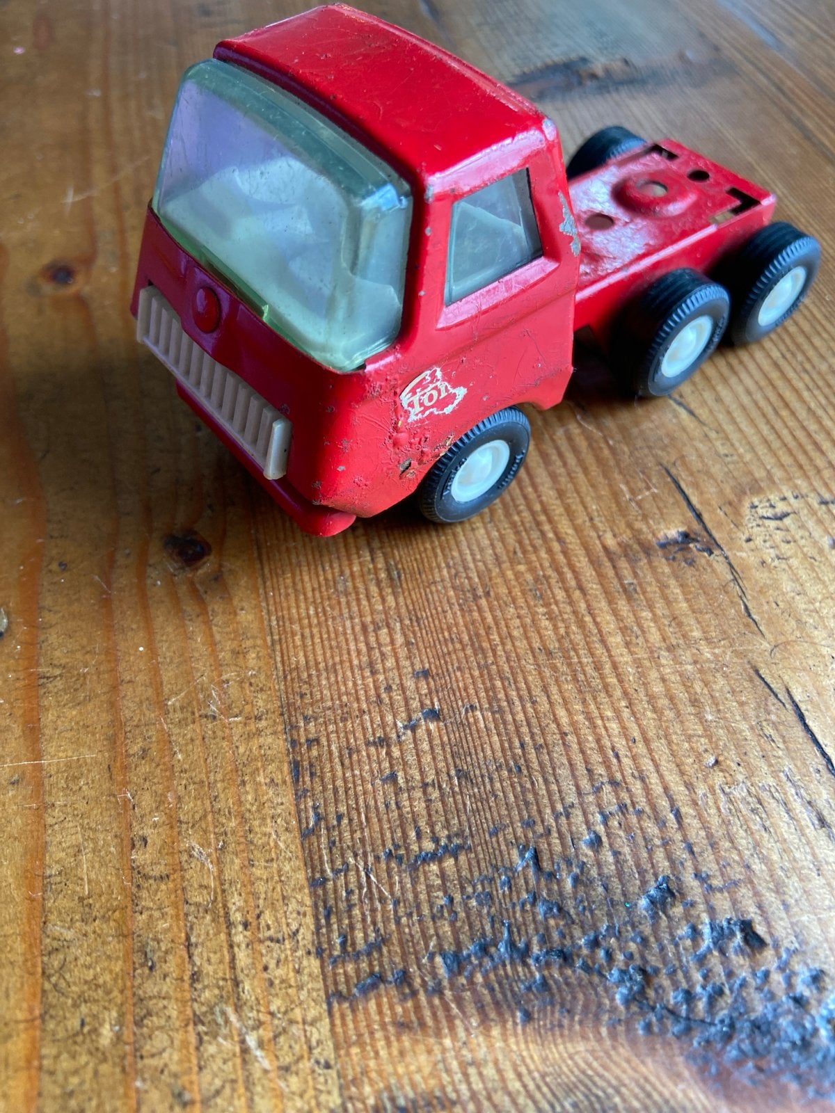Vintage Tonka Rode Vrachtwagen Speelgoed, Ophalen of Verzenden, Gebruikt