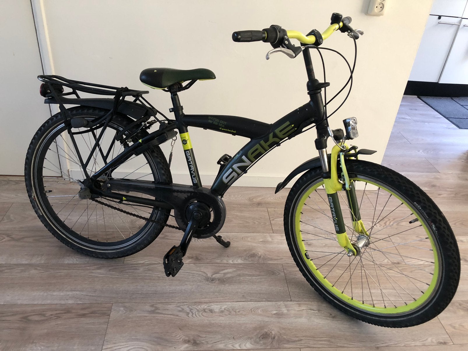 Batavus snake 24 inch, Ophalen, Gebruikt, 24 inch, Versnellingen