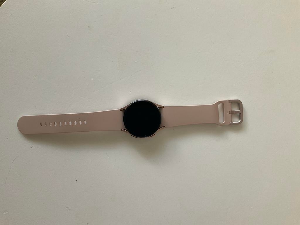 Samsung Galaxy Watch 4 - Pink gold - Zo goed als nieuw, Ophalen, Hartslag, Zo goed als nieuw, Android