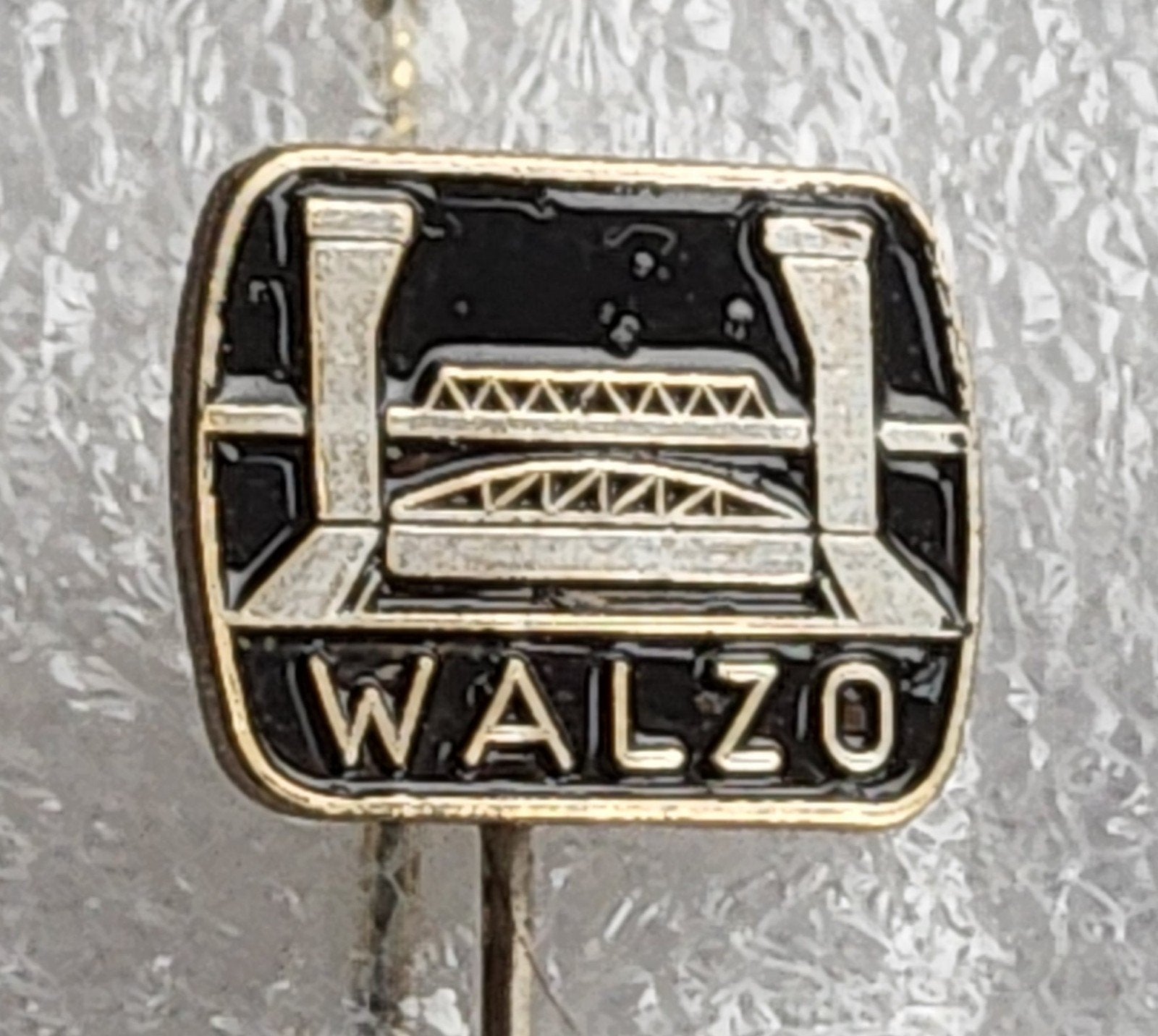 Speldje Walzo Krimpen aan den IJssel, Verzamelen, Ophalen of Verzenden, Gebruikt, Stad of Land, Speldje of Pin