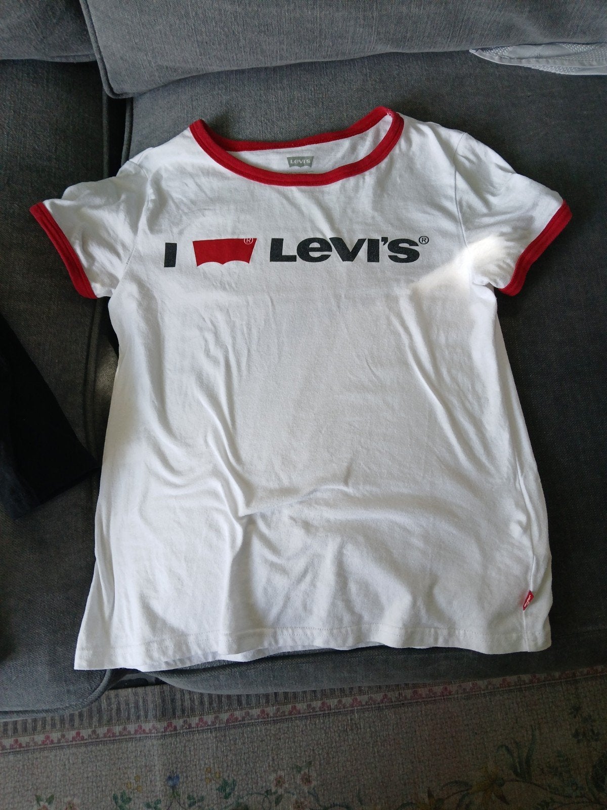 Levi's shirt maat 158, Kleding | Dames, Ophalen of Verzenden, Zo goed als nieuw, Maat 34 (XS) of kleiner, Korte mouw