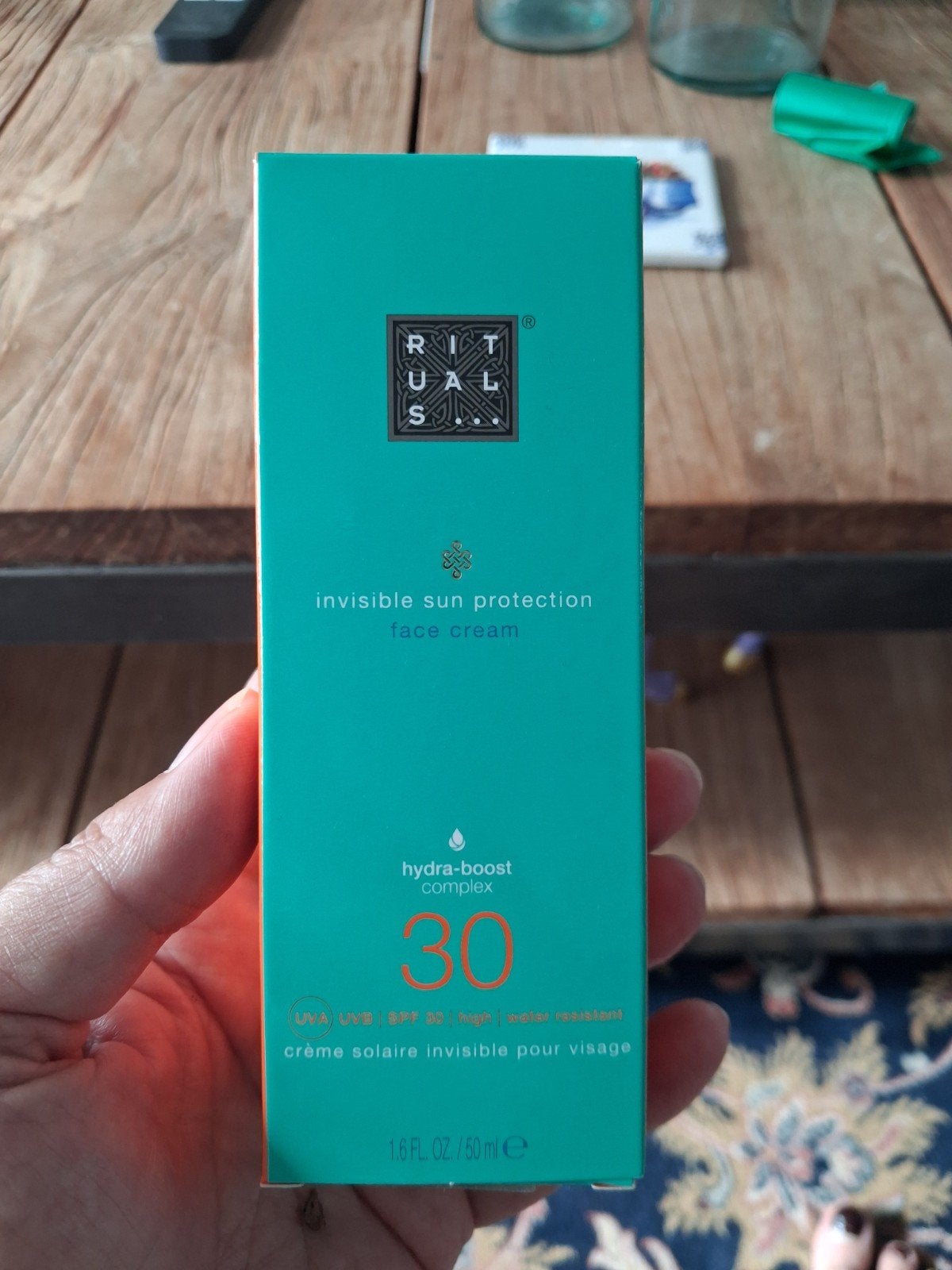 Rituals Invisible Sun Protection Face Cream SPF 30, Ophalen of Verzenden, Nieuw, Gehele gezicht, Overige typen