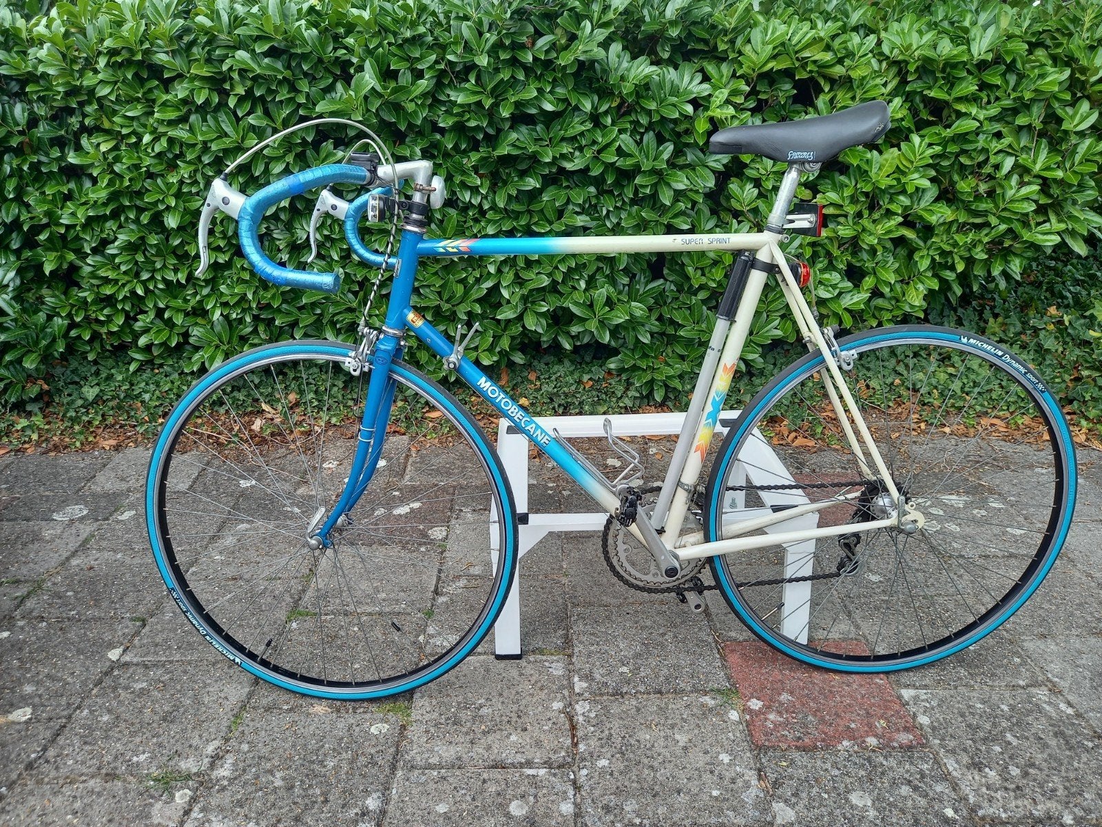 Motobecane Supersprint Racefiets 1986 - 57cm, 28 inch, Gebruikt, Velgrem, 57 tot 61 cm