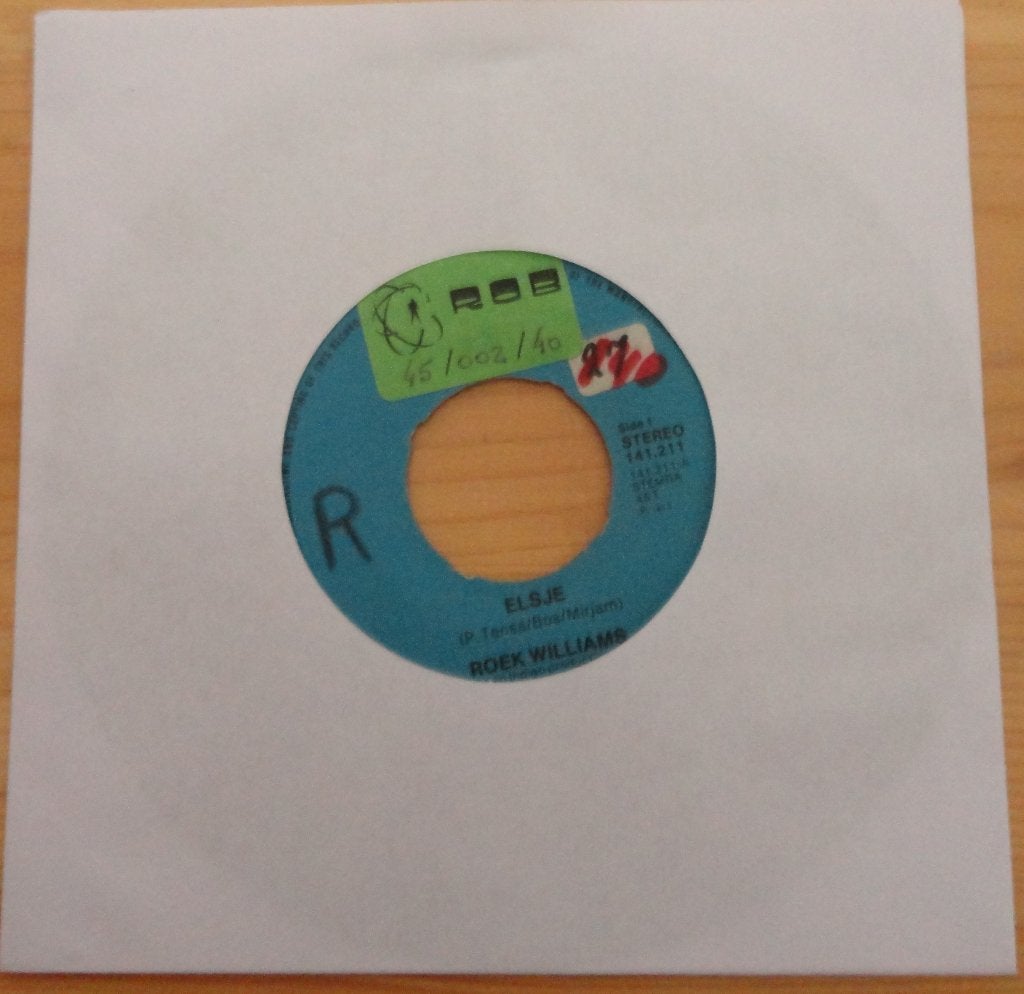 Roek Williams > Elsje, Ophalen of Verzenden, Gebruikt, 7 inch, Nederlandstalig