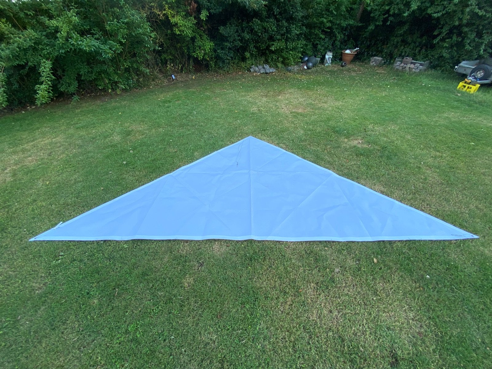 Zonnedoek/winddoek waterdicht, Tuin en Terras, Ophalen, Gebruikt