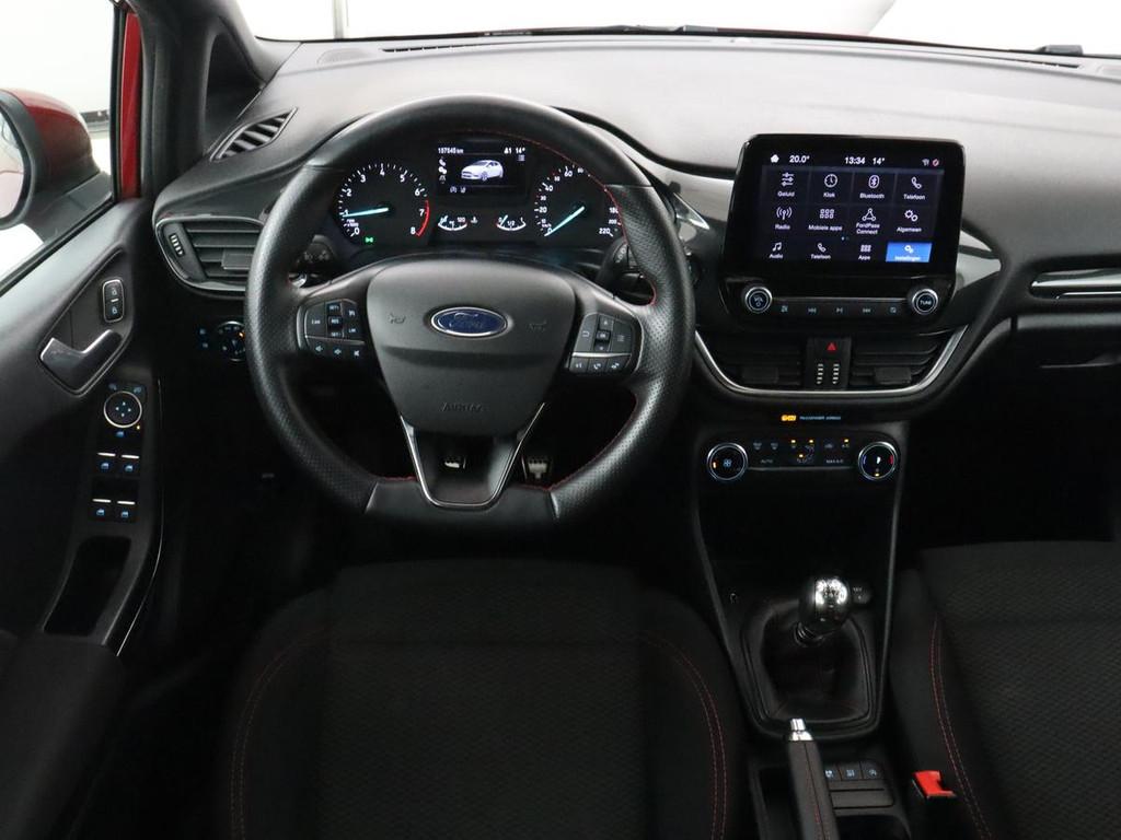 Ford Fiesta 1.0 EcoBoost ST-Line | 1e eigenaar | Panoramadak, Auto's, Ford, Voorwielaandrijving, Stof, Gebruikt, Euro 6