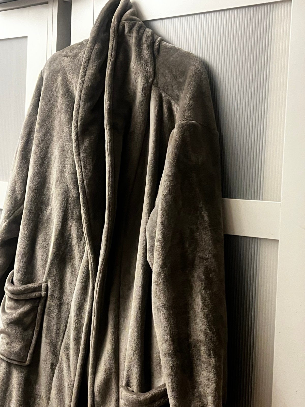 Heren kamerjas L XL grijs, Kleding | Heren, Ophalen of Verzenden, Maat 56/58 (XL)