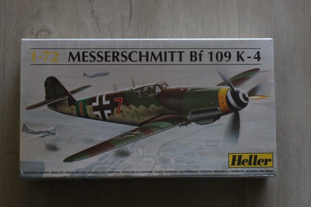 Heller Messerschmitt Bf 109 K-4 Modelvliegtuig 1:72, 1:72 tot 1:144, Nieuw, Ophalen of Verzenden, Vliegtuig