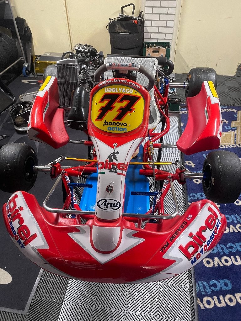 Rotax max 125, Sport en Fitness, Karting, Ophalen, Gebruikt, Onderdelen Kart