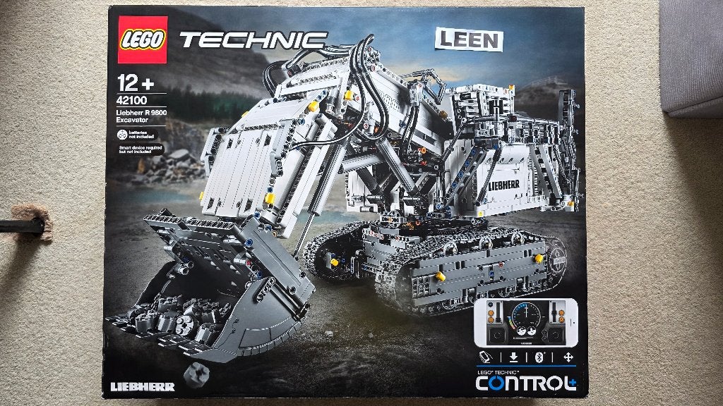 Lego Liebherr R 9800 Graafmachine (42100), Lego, Nieuw, Ophalen of Verzenden, Technic