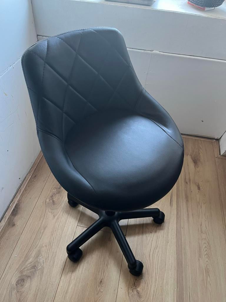 Kappers/werk kruk - Z.S.M. weg!, Huis en Inrichting, Bureaustoelen, Gebruikt, Bureaukruk, Zwart, Ophalen of Verzenden