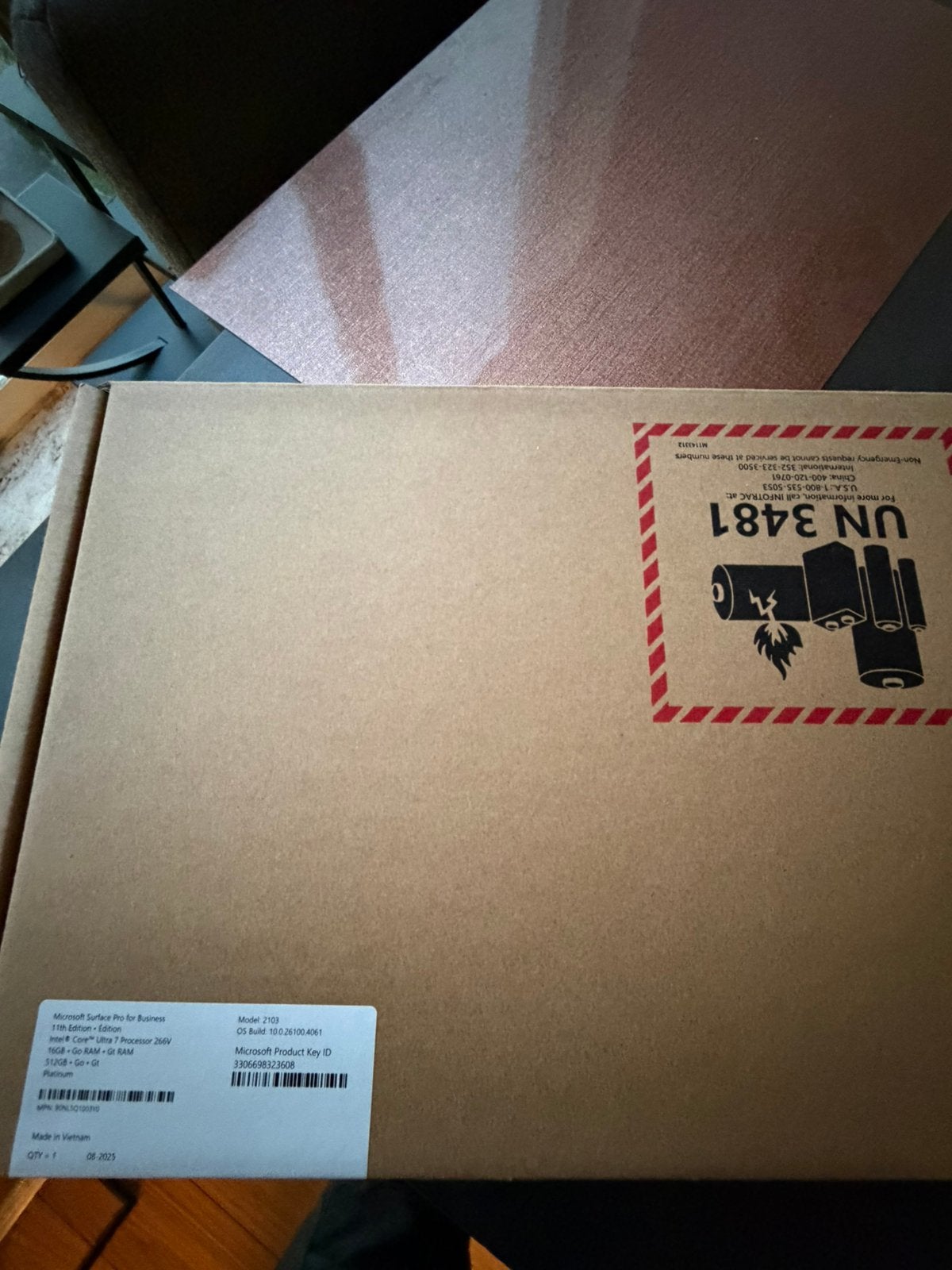 Microsoft Surface Pro 11 Core Ultra 7 16GB 512GB SSD NIEUW, Computers en Software, Windows Laptops, Ophalen, 13 inch, Nieuw, SSD