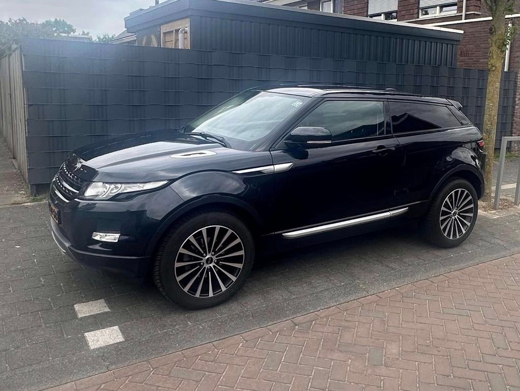 Land Rover Range Rover Evoque SI4 4WD Coupe AUT 2012 Zwart, Auto's, Automaat, 1800 kg, Zwart, 4 cilinders