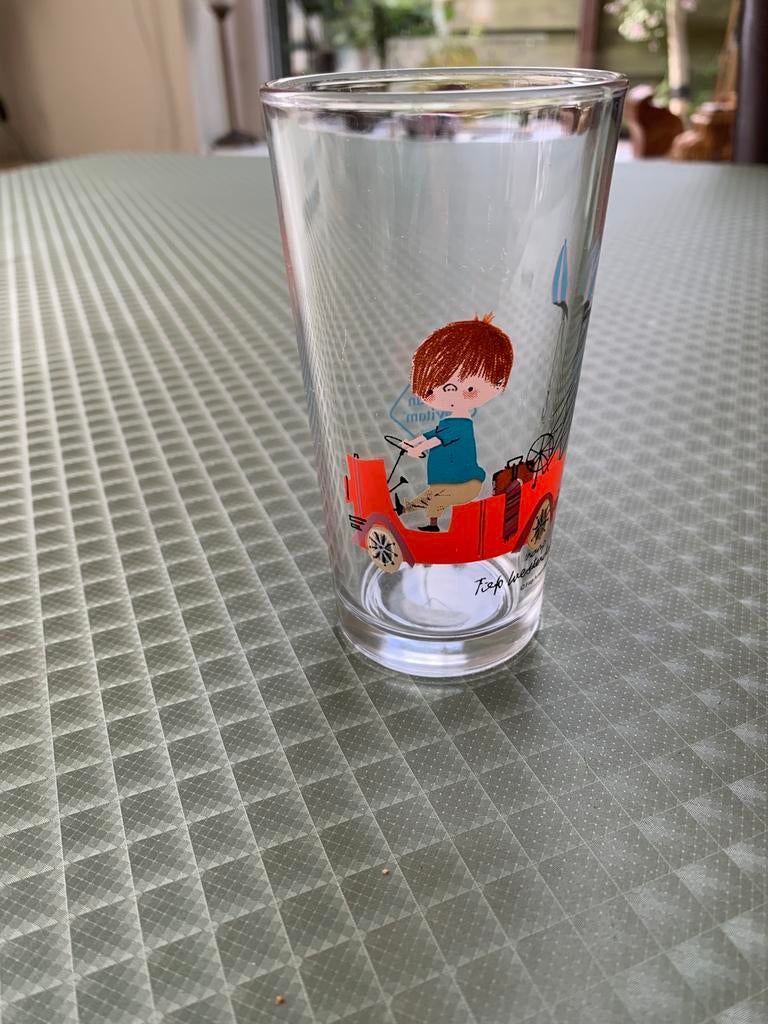 Pluk van de Petteflet glas Fiep Westendorp, Huis en Inrichting, Glas of Glazen, Ophalen of Verzenden, Overige stijlen, Glas