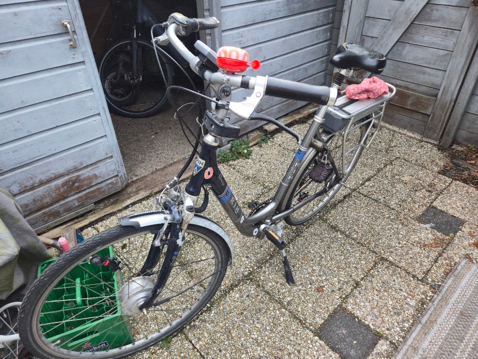 Rih Omega E-bike - Opknapper voor de handige klusser, Ophalen, Gebruikt, 30 tot 50 km per accu, Overige merken