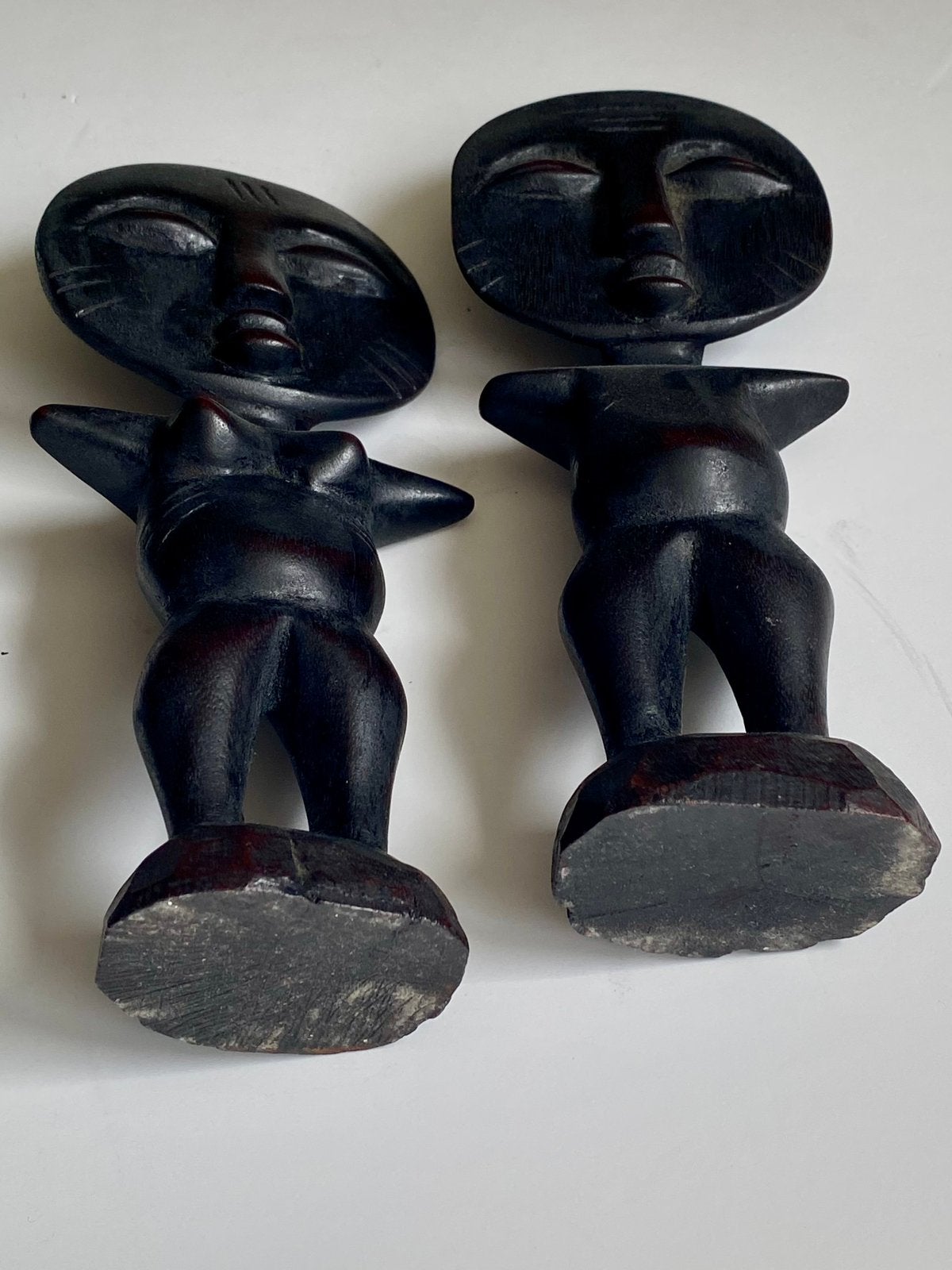 Akuaba-paar Ghana - Ashanti vruchtbaarheidsbeeldjes, Verzenden